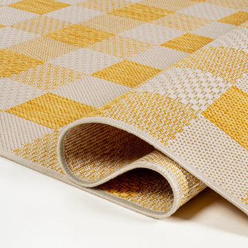 Darcy Traditional Geometric Bold Gingham Area Rug
